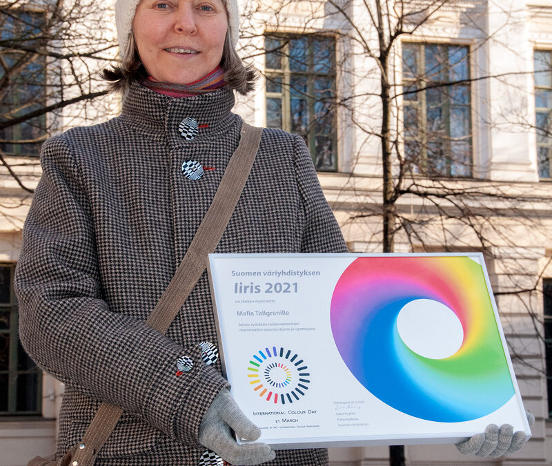 Iiris 2021 konservaattori Malla Tallgrenille